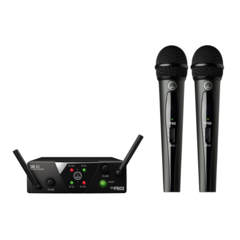 AKG WMS40 MINI DUAL VOCAL SET BAND A/C