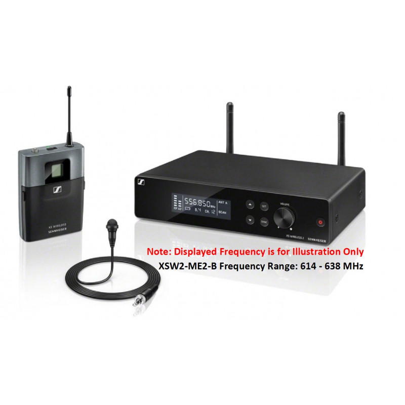 XSW2-ME2-B Lavalier Set