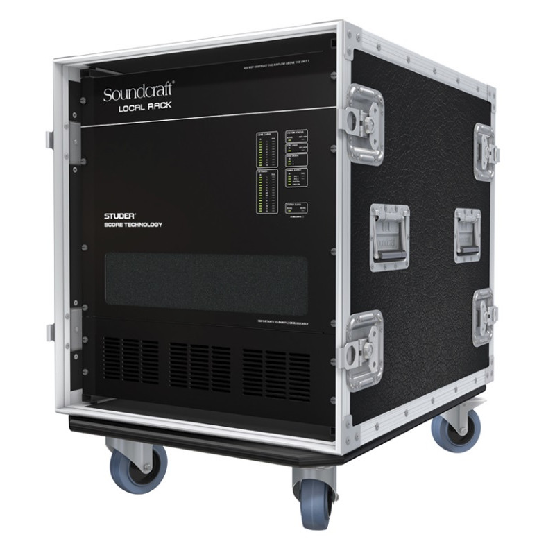 SOUNDCRAFT VI7000 FLIGHTCASE INC 2 X MON MNT 4U RACK SPACE