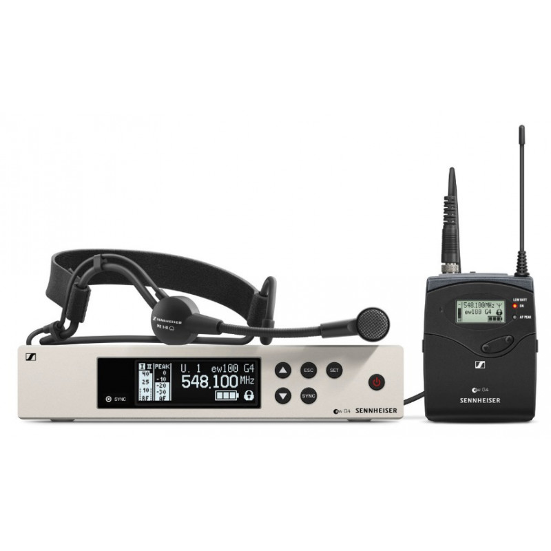 Sennheiser ew 100 G4-ME3-1G8 Wireless Headmic Set