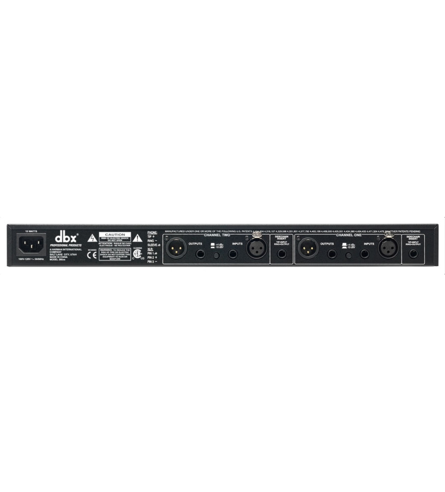 DBX 266XS DUAL COMP/EXPANDER/GATE SILVER