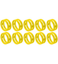 Crius Tech CIR-YEL - XLR ID Ring. Packet of 10pcs