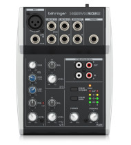 BEHRINGER XENYX 502S 5 CHANNEL MIXER WITH USB