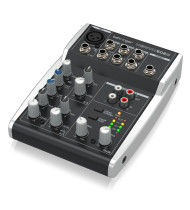 BEHRINGER XENYX 502S 5 CHANNEL MIXER WITH USB