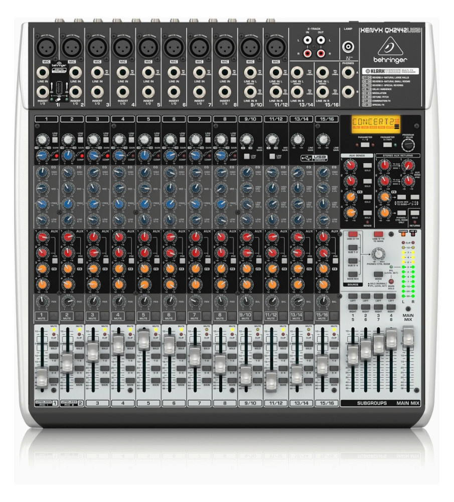 BEHRINGER XENYX QX2442USB MIXER