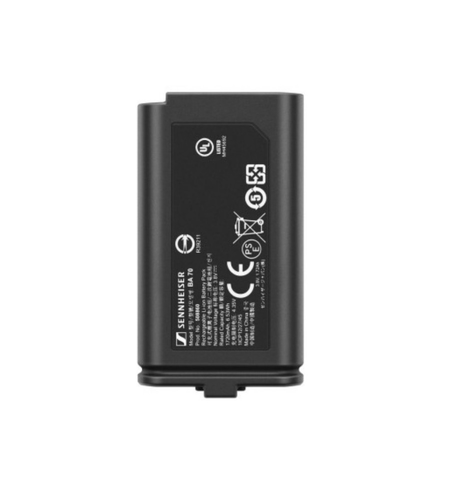 Sennheiser BA 70 Rechargeable Battery Pack for EW-D Wireless