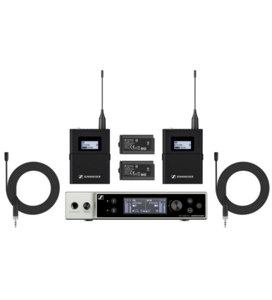 Sennheiser EW-DX MKE 2 SET Digital Wireless Lavalier Set