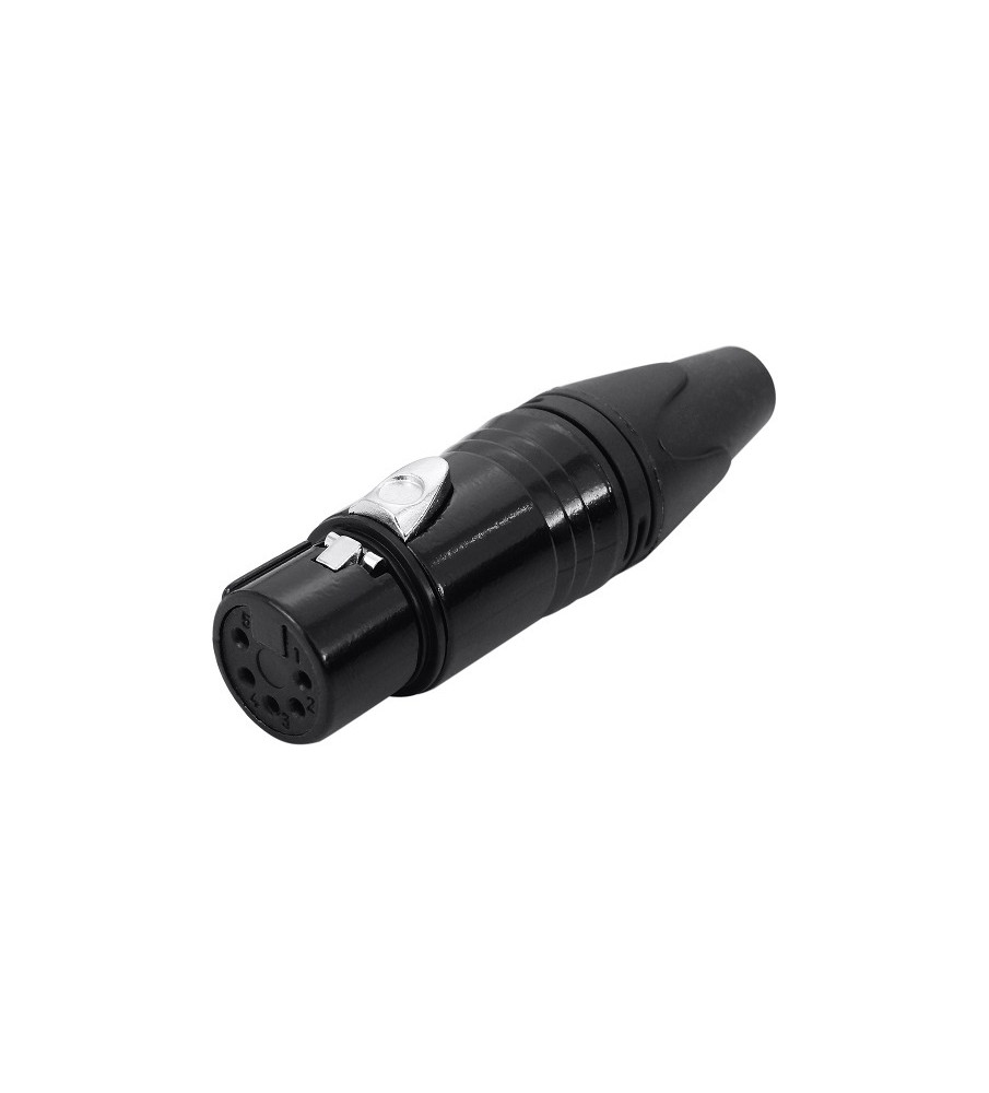 Crius Tech FX5G 5-pin Female XLR In-Line Gold Connectors