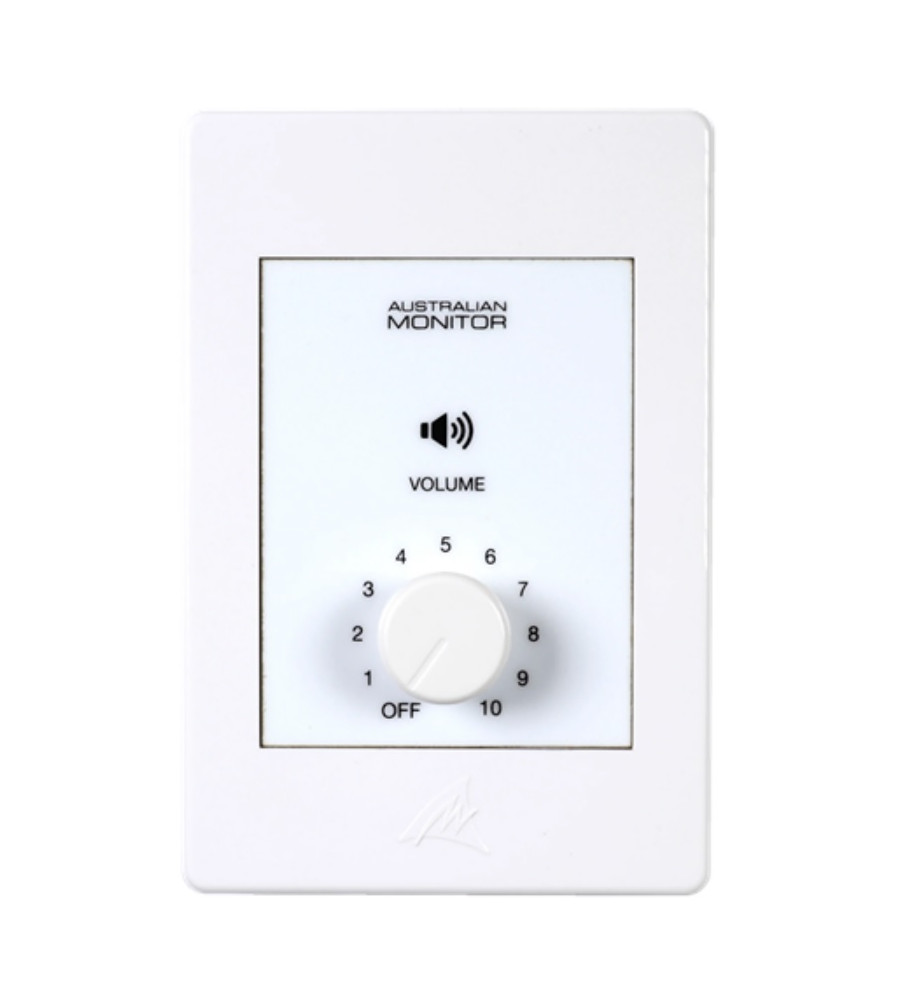 Australian Monitor AJ-VC10 10 Watt 100V Attenuator HPM with Relay