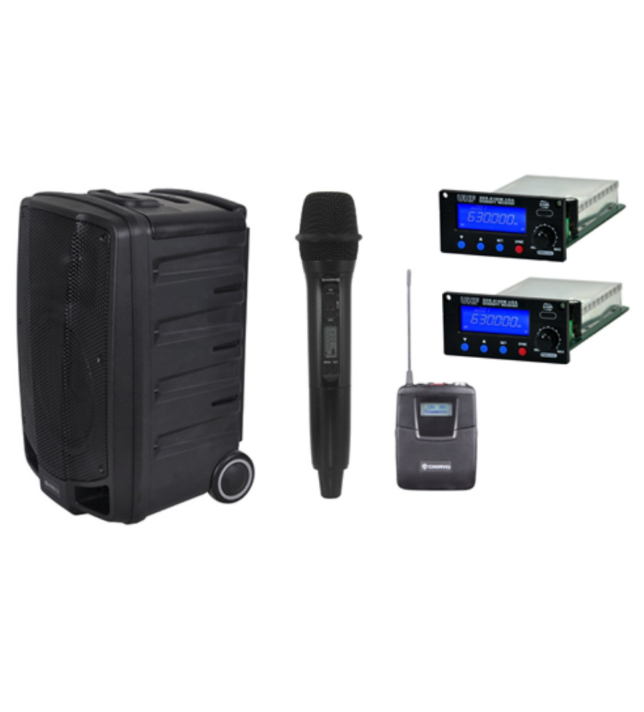 Chiayo CH-APPROHB-5A Apex Pro Portable PA + BT 1 Handheld w/less Mic Band 5A-520-526 MHZ