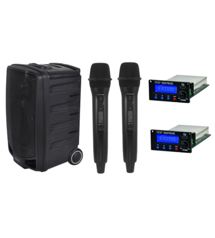 Chiayo CH-APPROHH-5A Apex Pro Portable PA + BT 1 Handheld w/less Mic Band 5A-520-526 MHZ