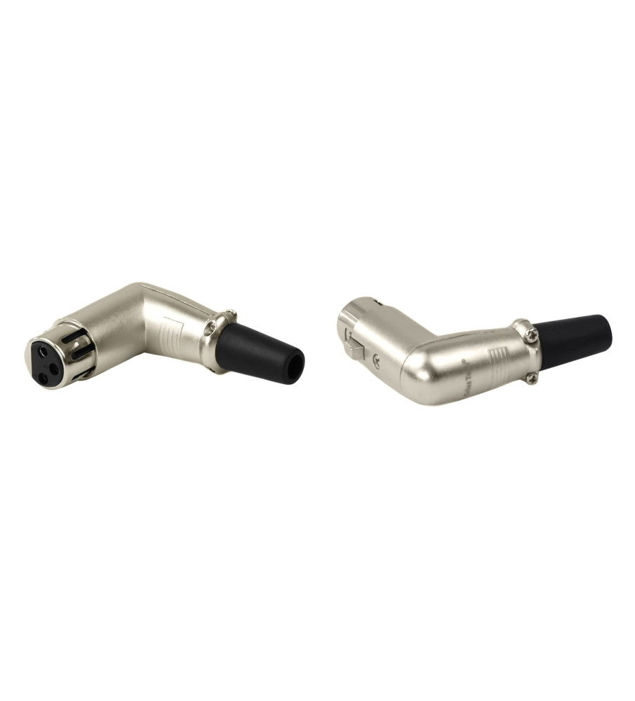 Crius Tech MX3-90 3pin Female XLR, In-Line Connector