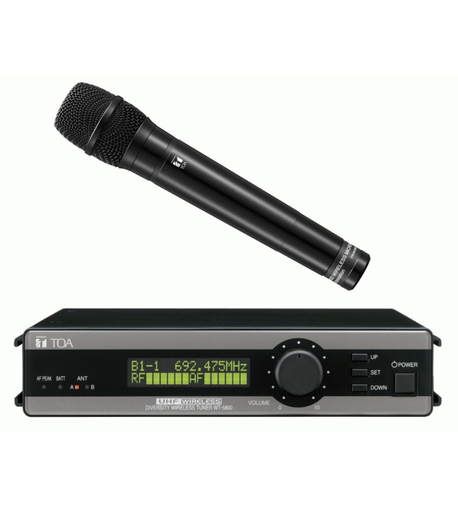 TOA WT-5800 FO1AS + WM5270 Handheld Kit F01 Band