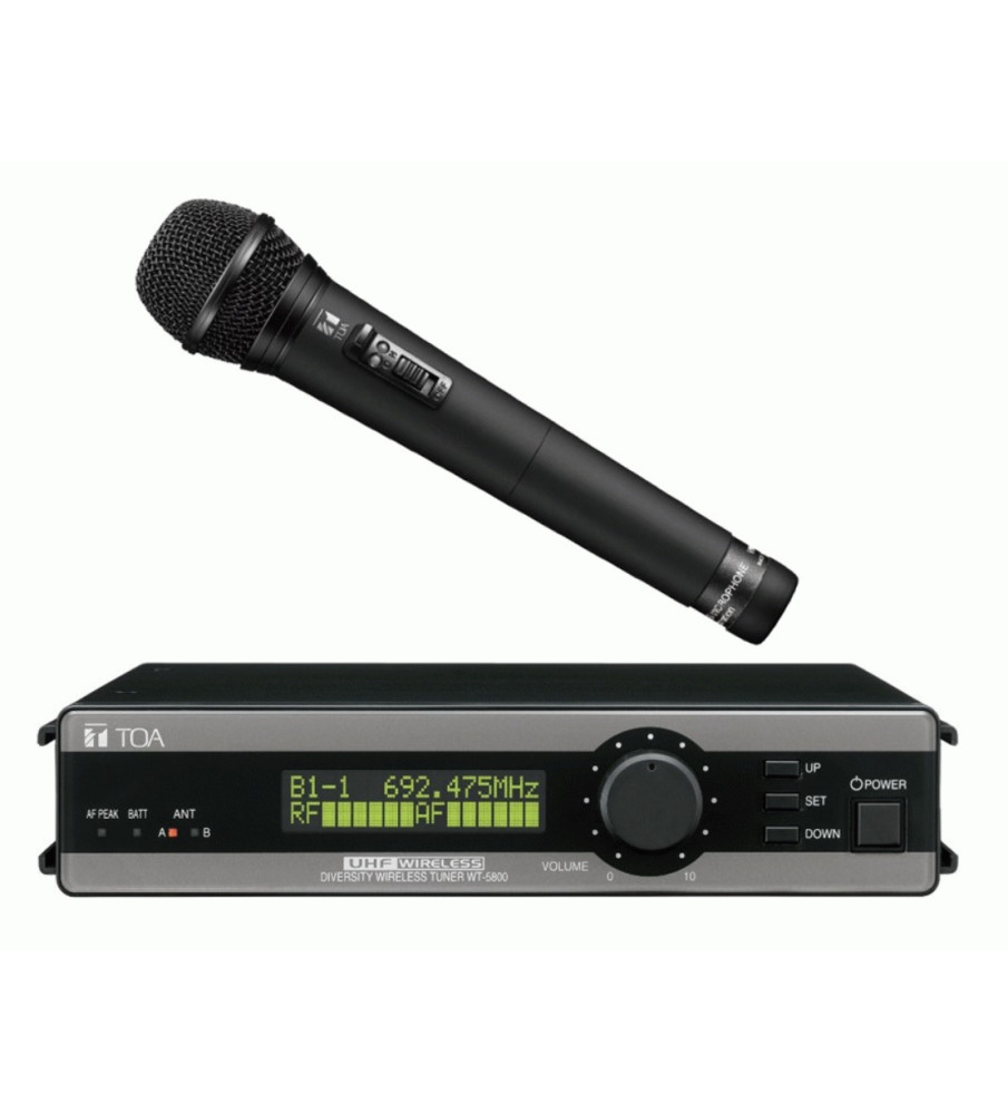 TOA WT-5800 F01AS + WM5265 Handheld Kit F01 Band