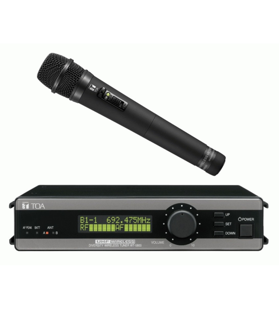 TOA WT-5800 F01AS + WM5225 Handheld Kit F01 Band