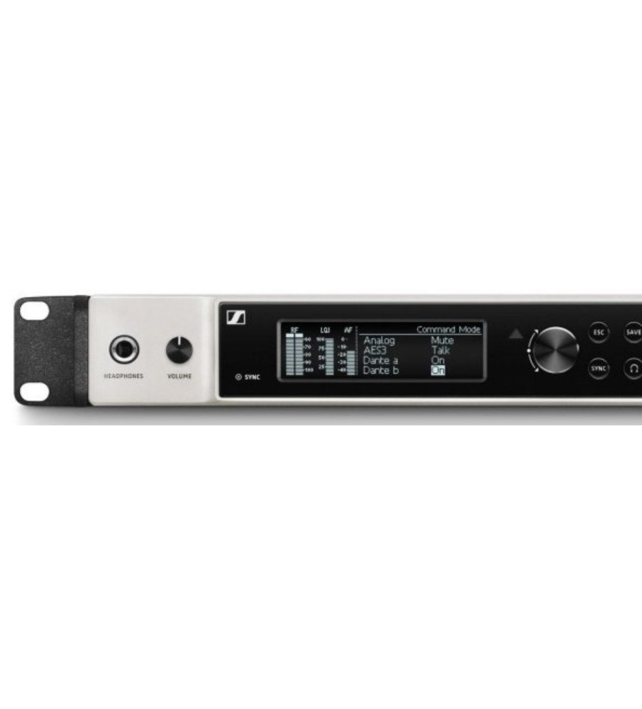 Sennheiser EM 6000 DANTE 2 Channel Digital Receiver
